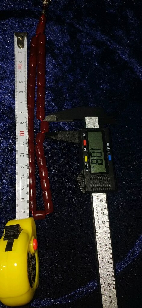 TESBİH ATEŞ KEHRİBAR GÜMÜŞ PÜSKÜLLÜ - 9
