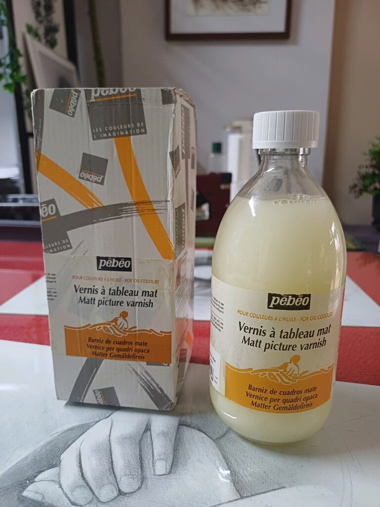 pebeo 495 ml yağlı boya verniği ( mat ) - 4