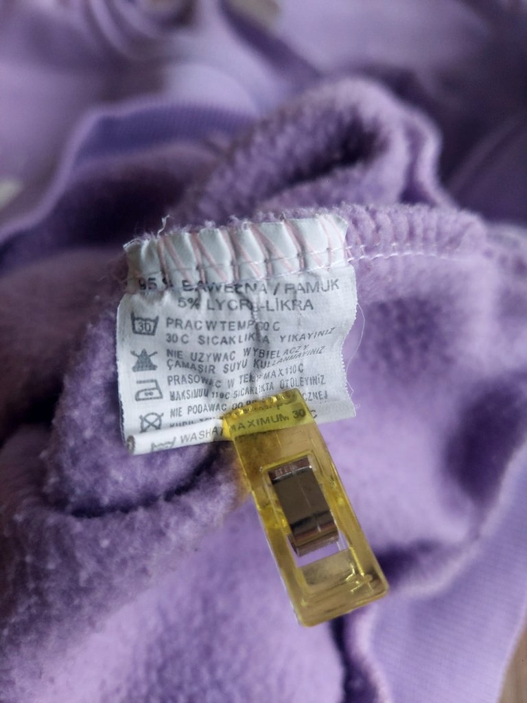 WOW yazı desen Lila sweat Eşofman Takımı - 14