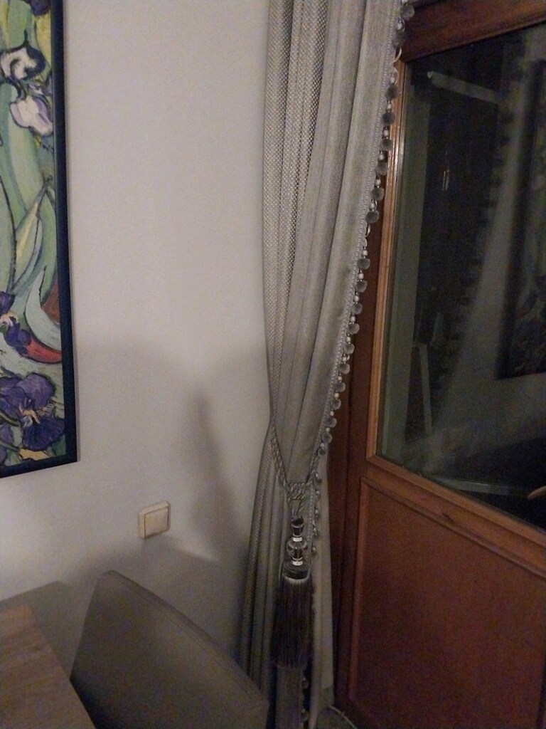 Fon perde temiz yeni modern 2 adet toplam - 4