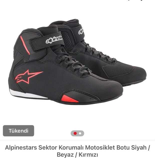 Alpinestars Korumalı Bot