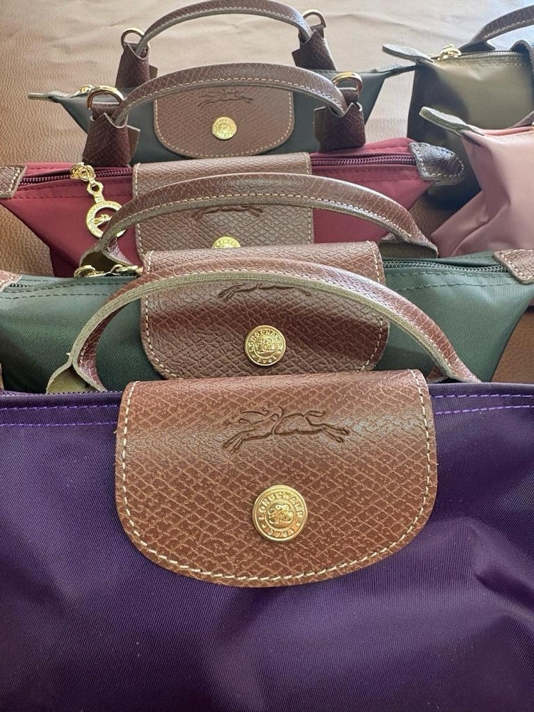 Longchamp Siyah Çanta M Boy - 6
