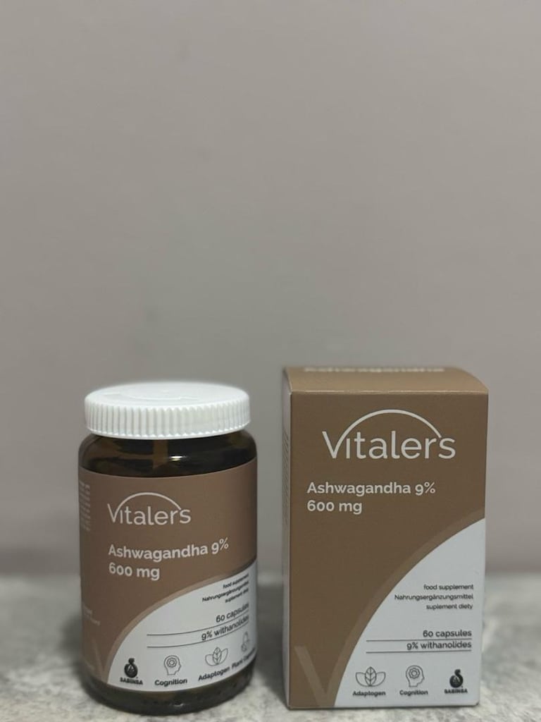 Vitalers Ashwagandha %9 600 mg - 60 Kapsül | Orijinal | Polonya Üretim - 2