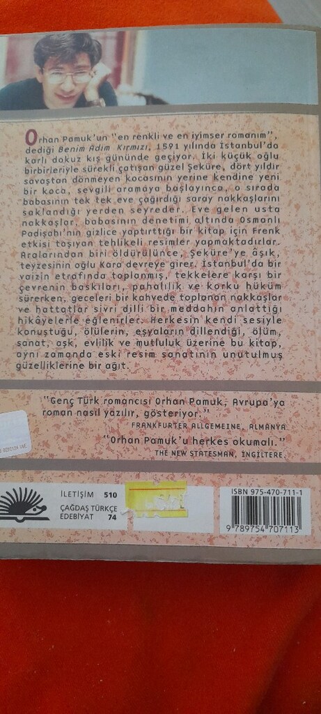 BENİM ADIM KIRMIZI, ORHAN PAMUK - 2