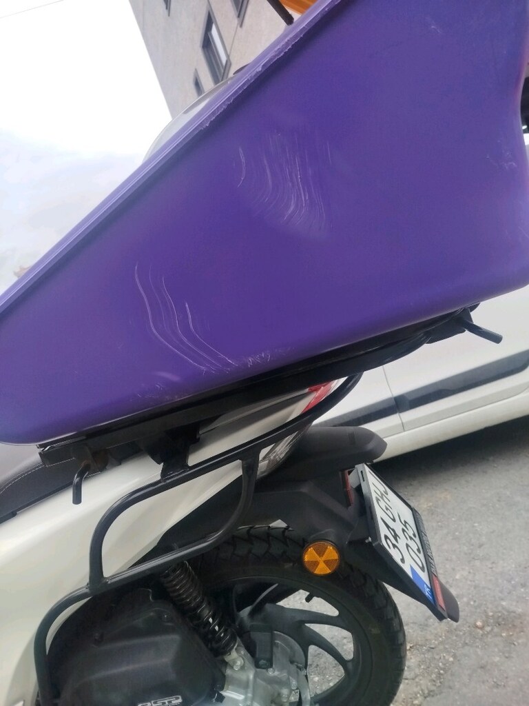 Honda dio termal çanta + çanta demiri - 3