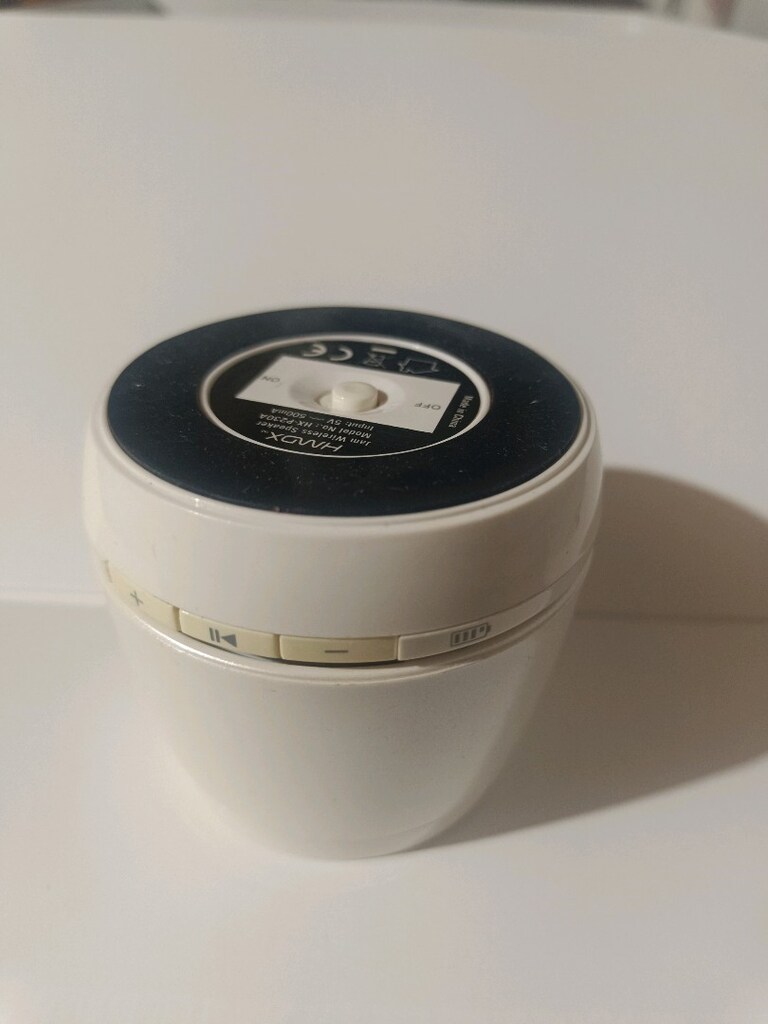 Beyaz Bluetooth Müzik Sistemi - 4