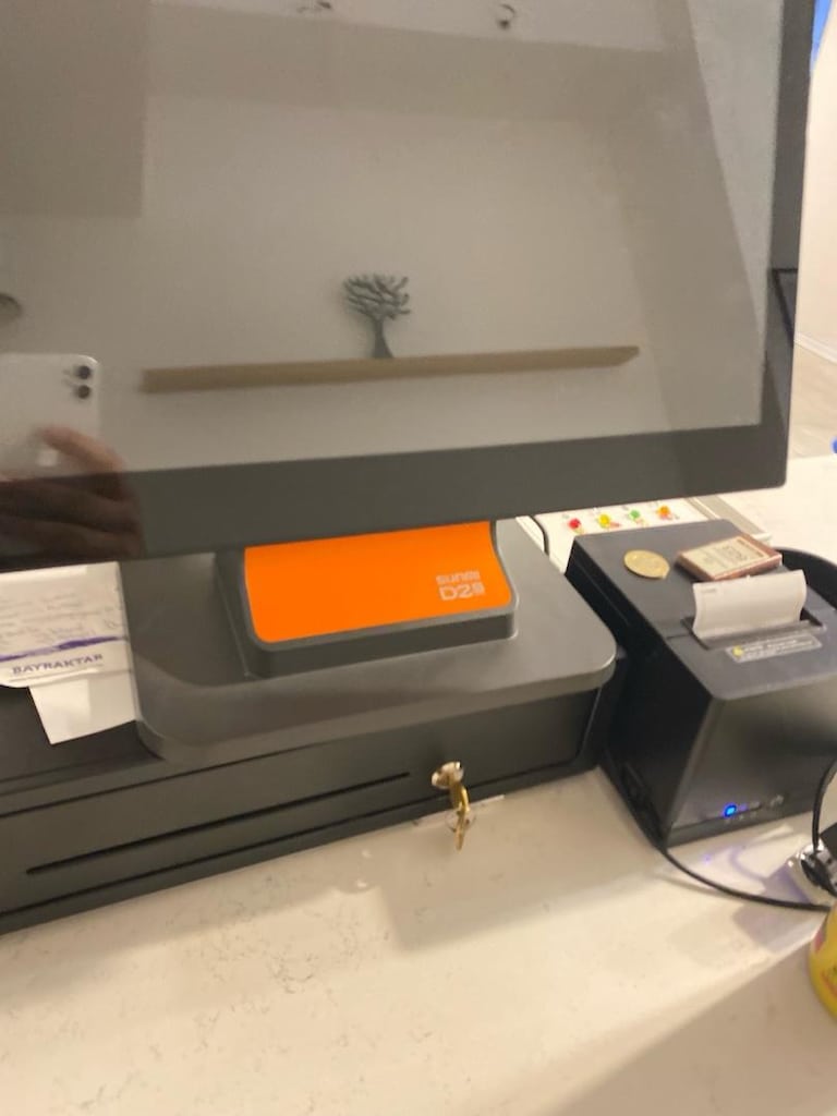 Sunmi D2s Plus (Çift Ekranlı, Kendinden Yazıcılı Ana POS