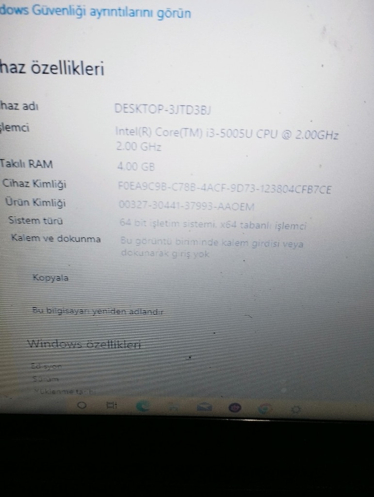 Lenovo leptop i3 5 nesil - 3