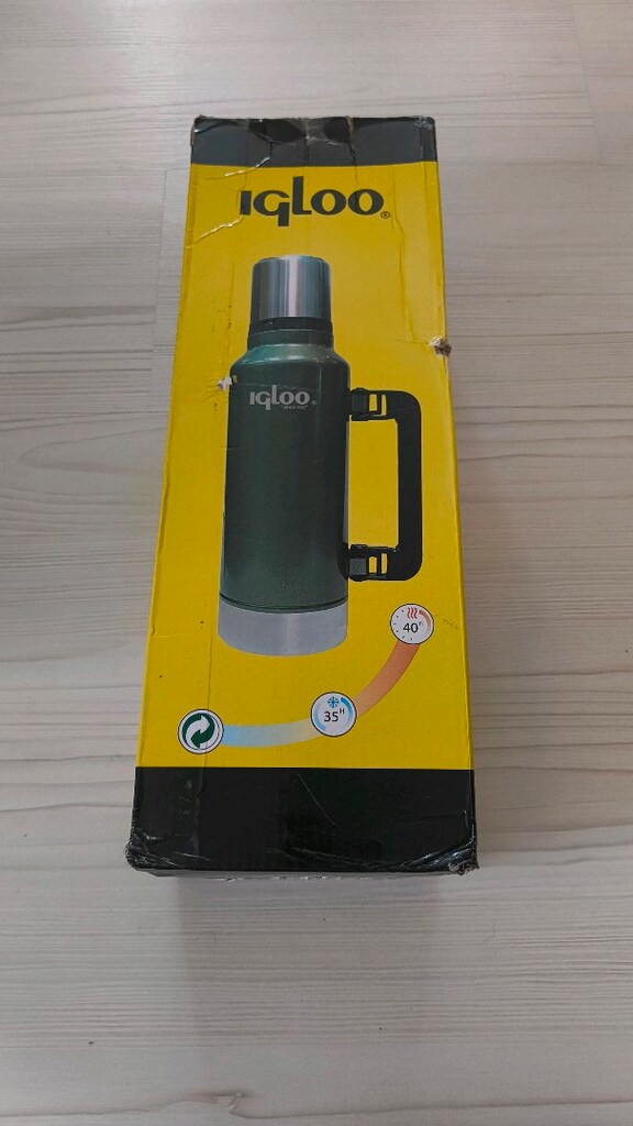 IGLOO 1.5 LT Paslanmaz Çelik Termos | 40 Saat Sıcak - 35 Saat Soğuk - 2