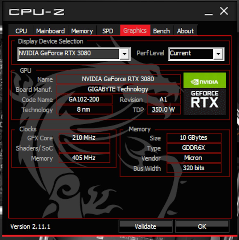 GIGABYTE RTX 3080 AORUS MASTER 10GB GDDR6X 320Bit Ekran Kartı - 6