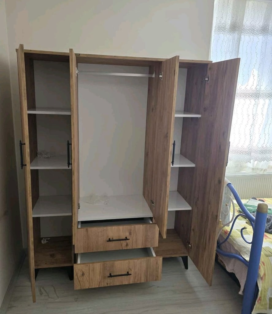 **DAHA UCUZU YOK** ÜCRETSİZ KURULUM KAPIDA ÖDEME GARDROP DOLAP - 2
