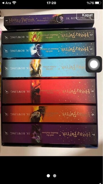 harry potter ingilizce