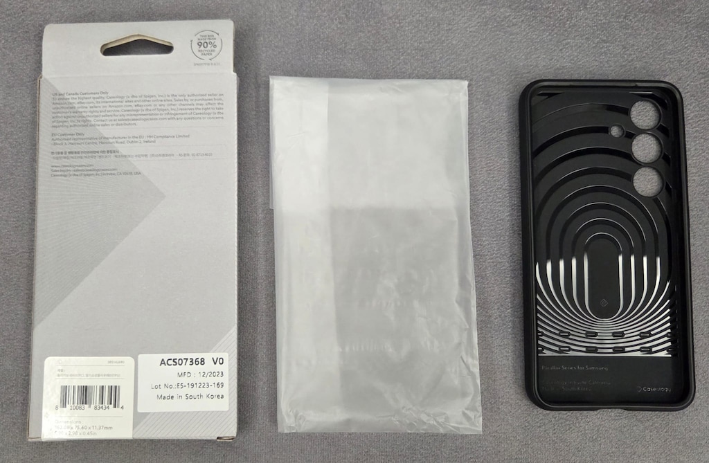 Spigen Caseology Parallax Galaxy S24 Kılıf (Matte Black) - 7