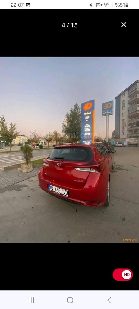 temiz toyota auris - 2