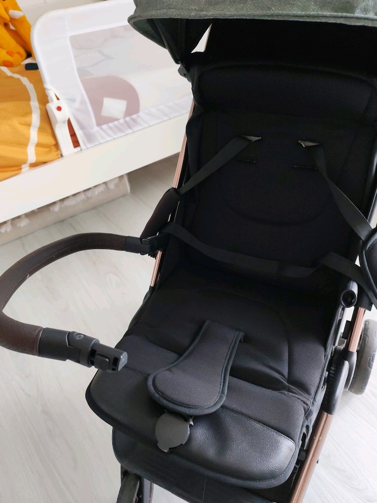 Luxus Hamilton Yeşil Kabin Tipi Bebek Arabası - 6