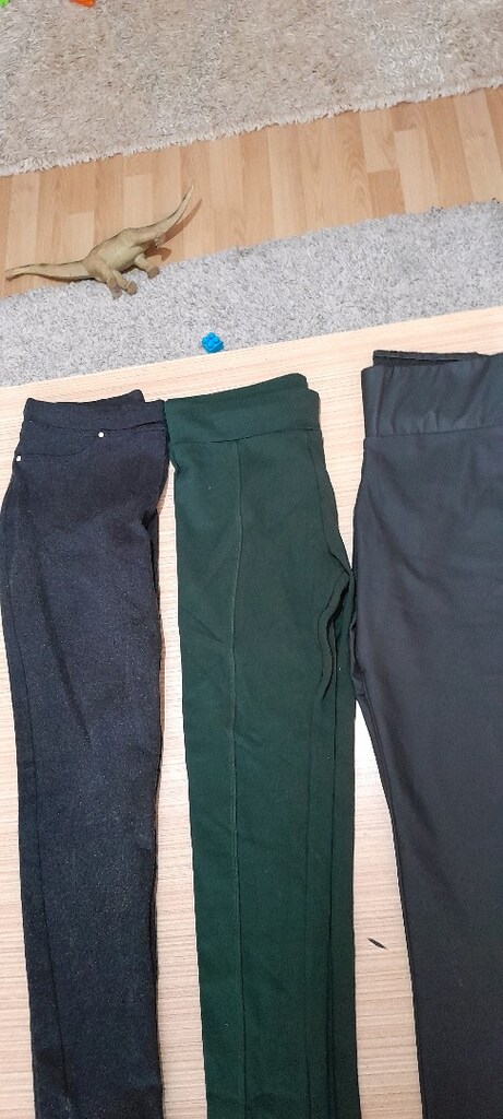 tayt pantolonlar stres M beden 3 adet biri Deri toplu fiyat - 3