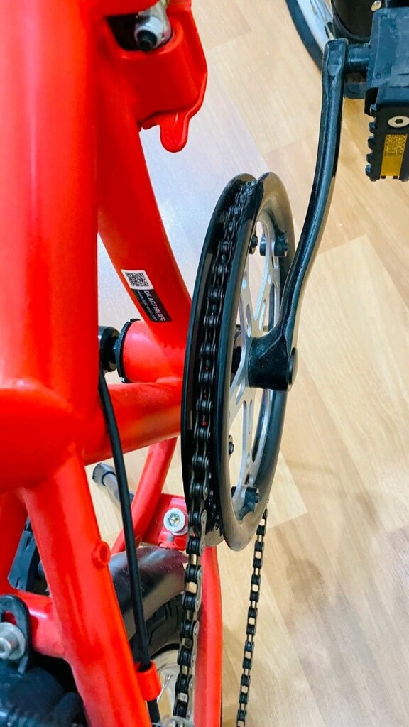 Decathlon Btwin FOLD 120 20 İNÇ KATLANİR BİSİKLET KIRMIZI - 7