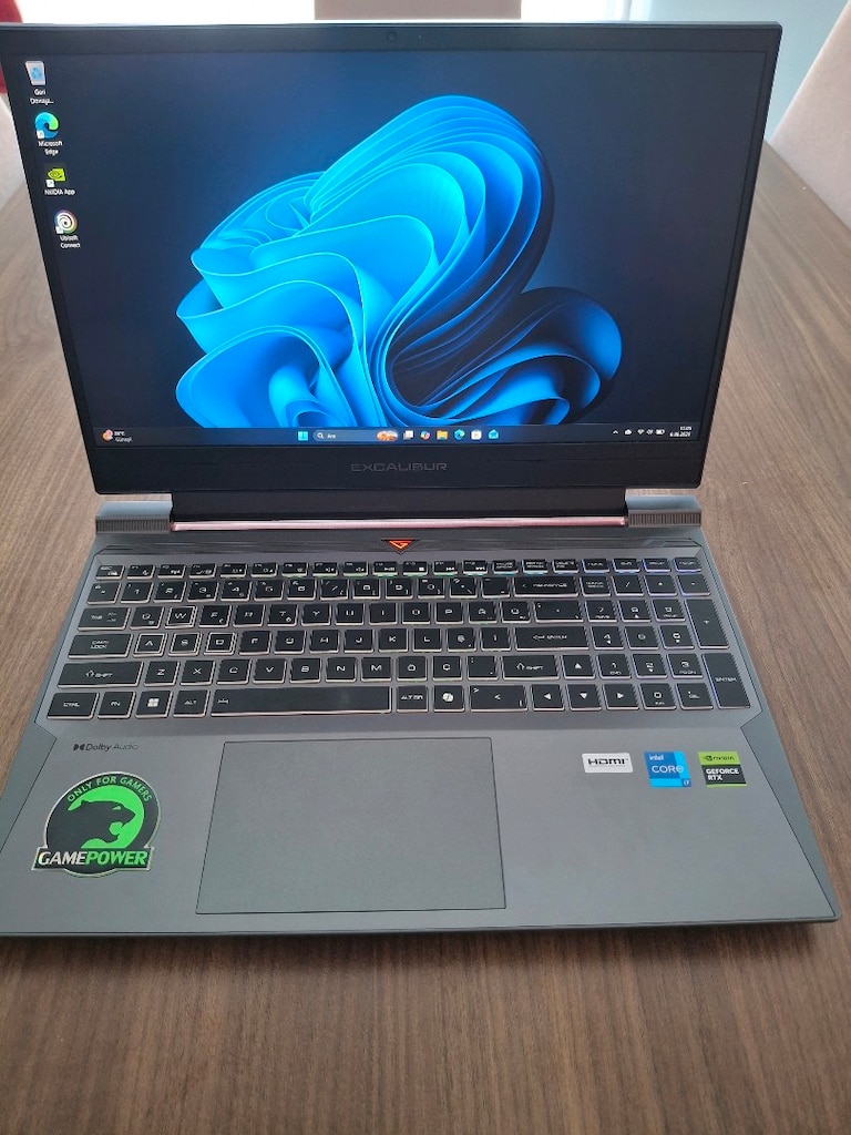 EXCALIBUR G870 RTX 5060 1TB 32 GB RAM 13.NESİL İ7 GARANTİLİ KUTULU - 2