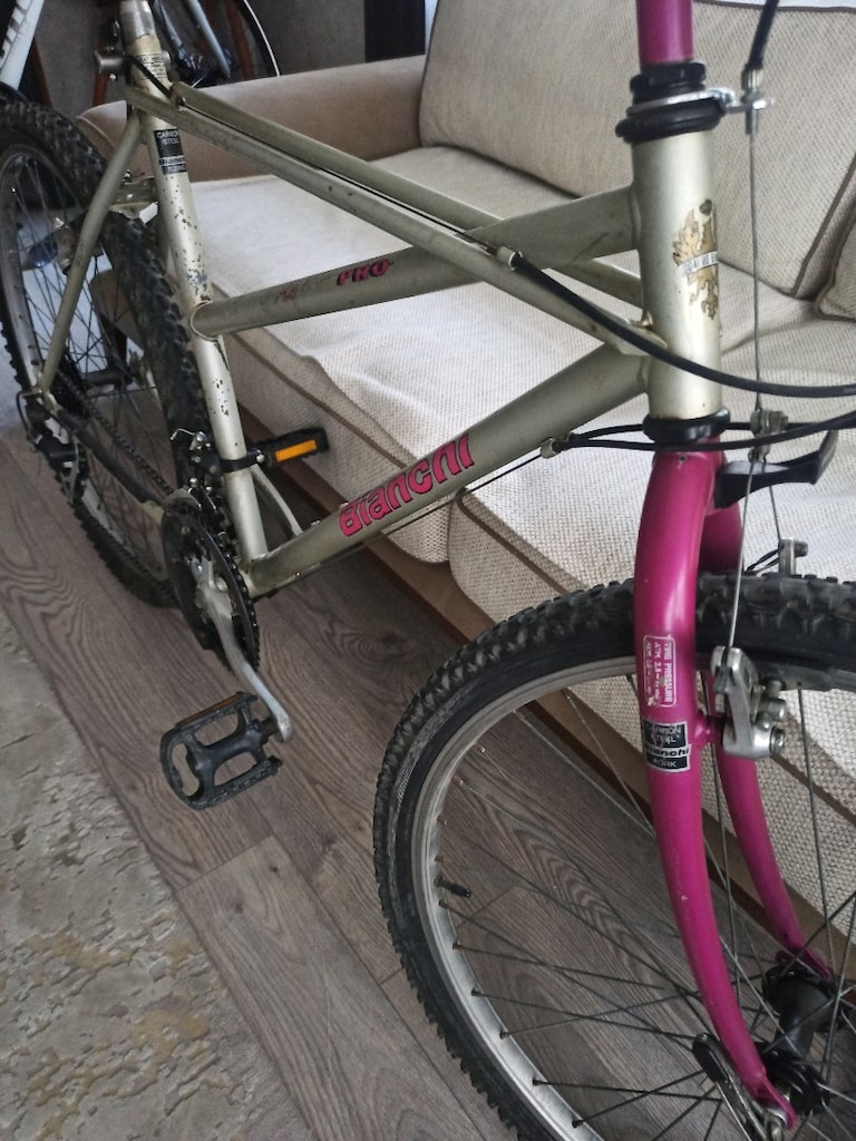 BİANCHİ 26 jant made ın İTALY Shimano 21 vites alaşımlı çelik kadro - 12
