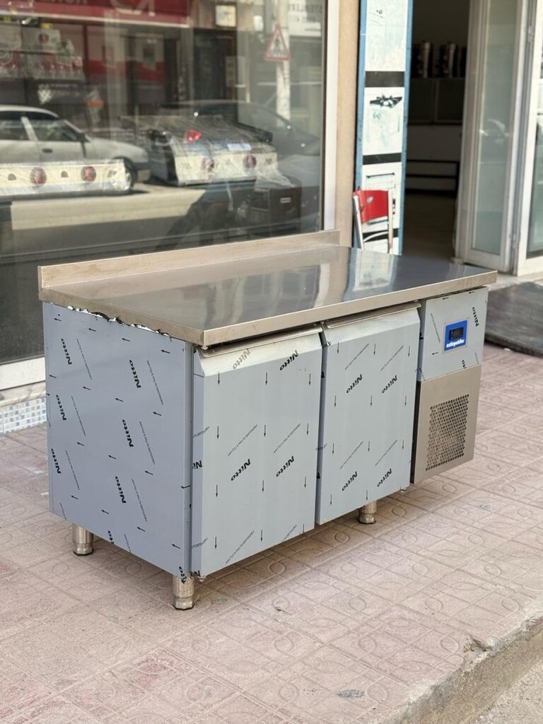 tezgah altı dolap tezgah altı krom soğutucu dolap endüstriyel dolap - 8