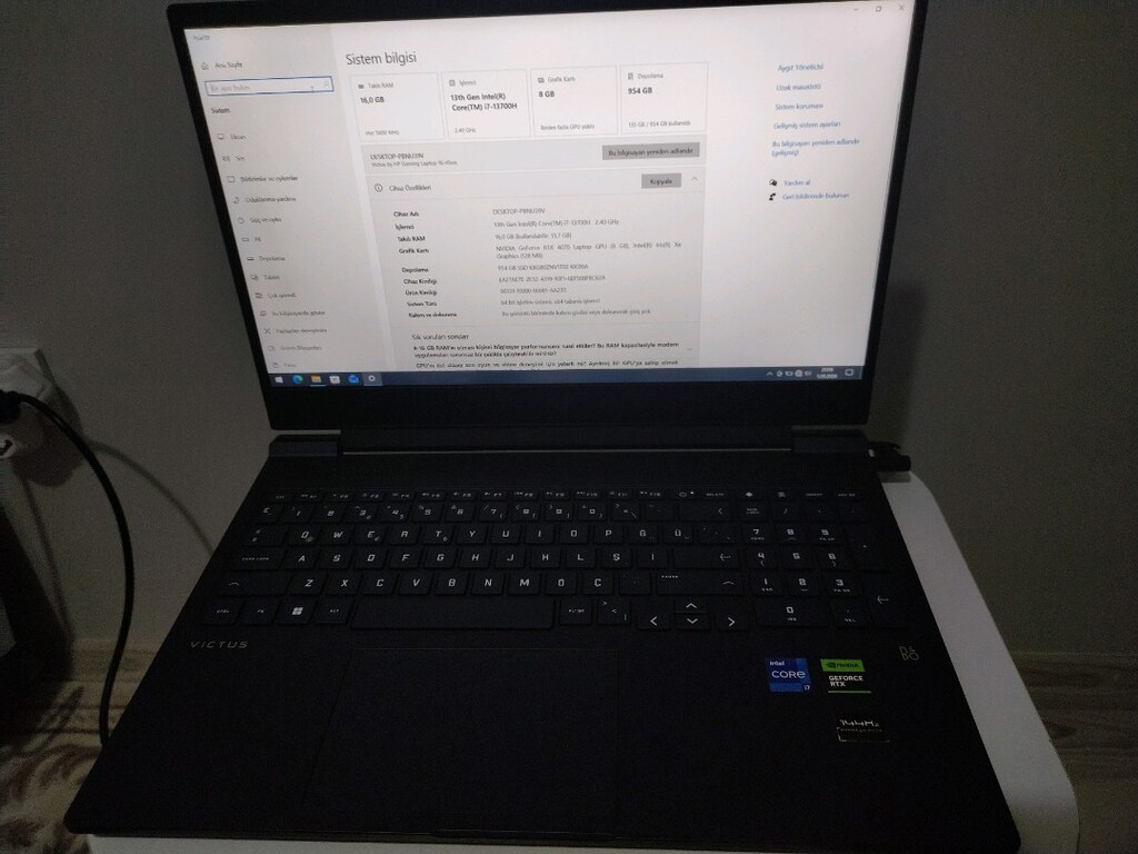 HP victus oyuncu laptop - 5