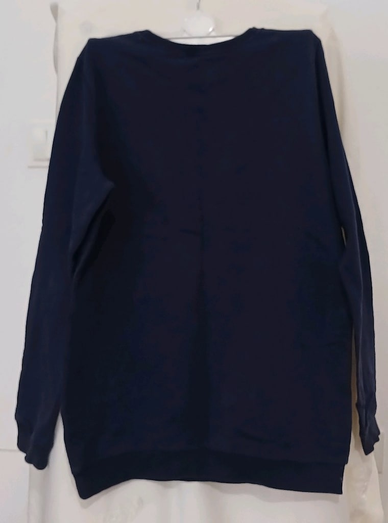 Lacivert Disney Baskılı Sweatshirt - 4