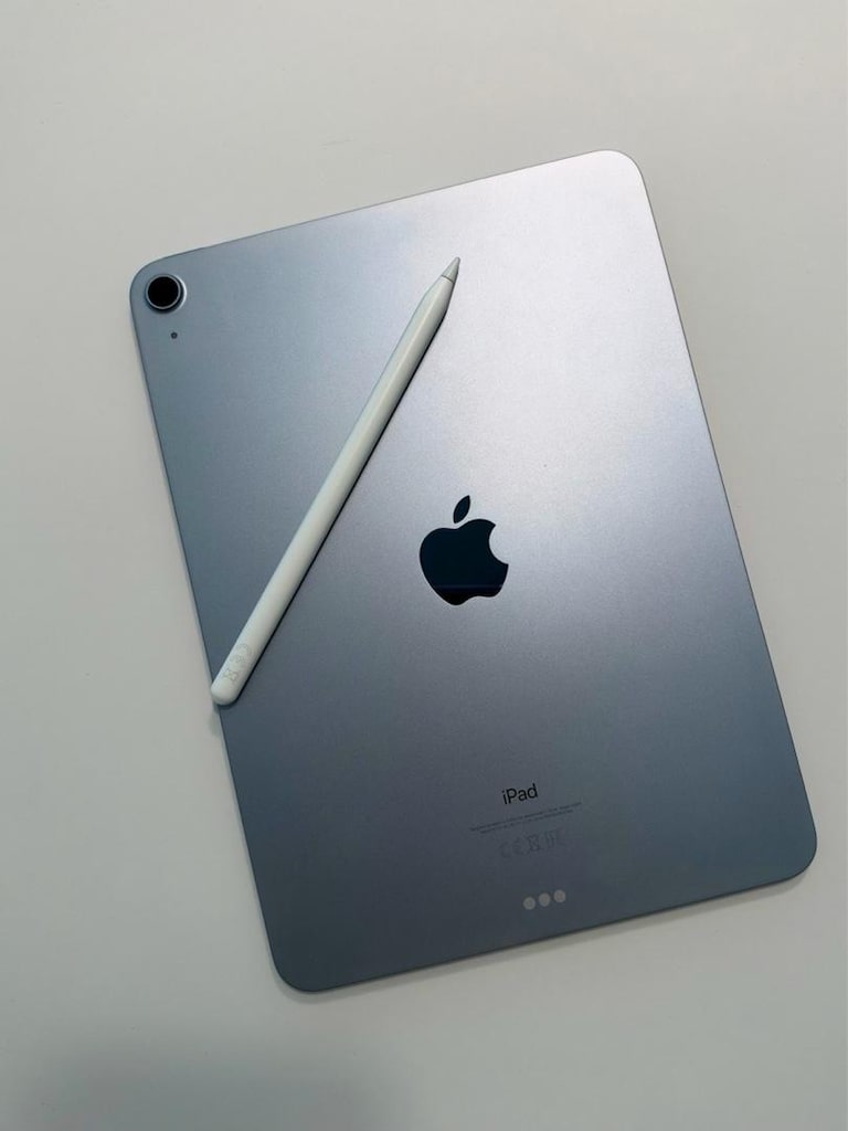 Kutulu iPad Air 4.Nesil 64 GB Mavi + Apple Pencil - 2