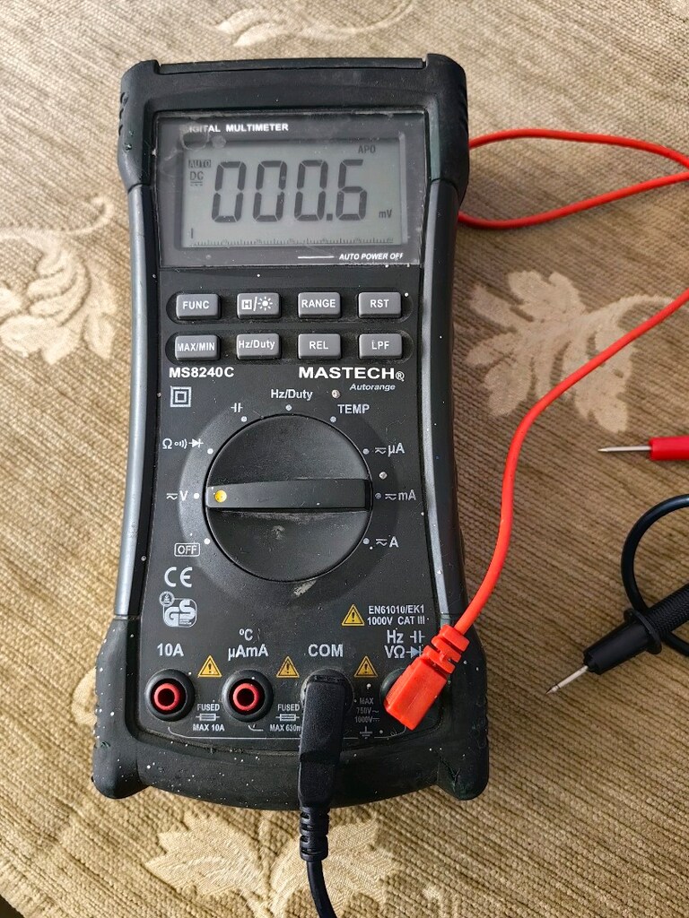 MASTECH.Dijital Multimetre MASTECH MS8240C sağlam - 8