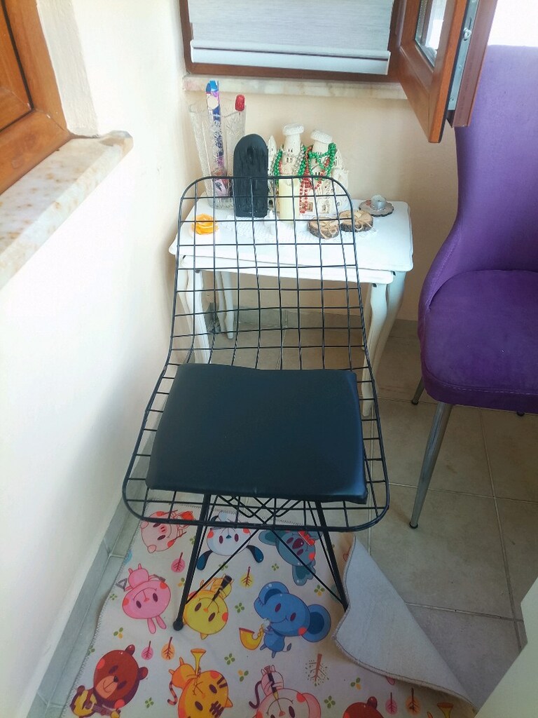 Sandalye(Tel) İki Adet fiyatı 750 TL l