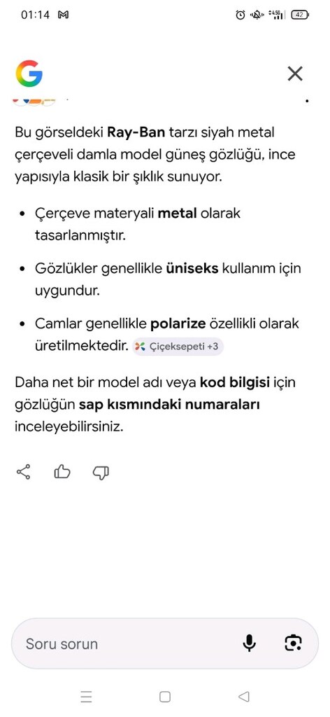 ERKEK GÜNEŞ GÖZLÜĞÜ POLERİZE ATASUN OPTİKTEN ALINMA - 5