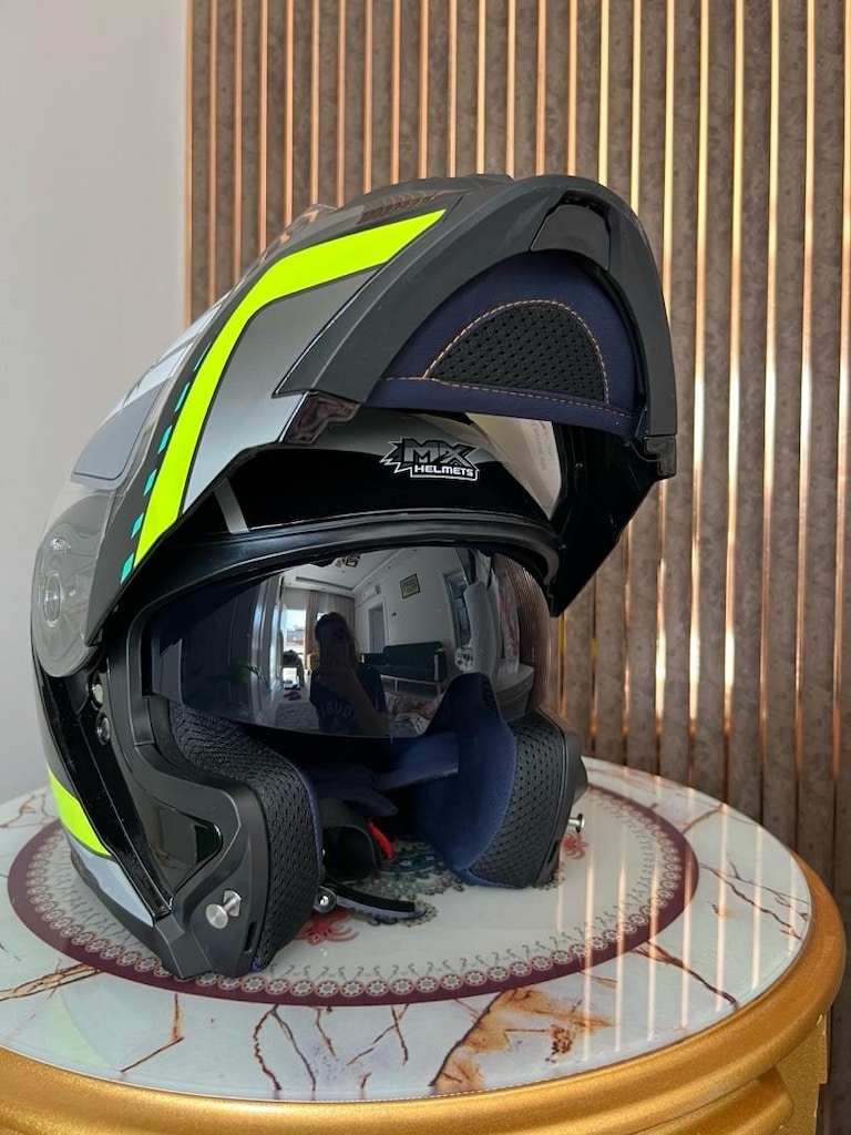 kask metal çene mekanızmalı sıfır - 7