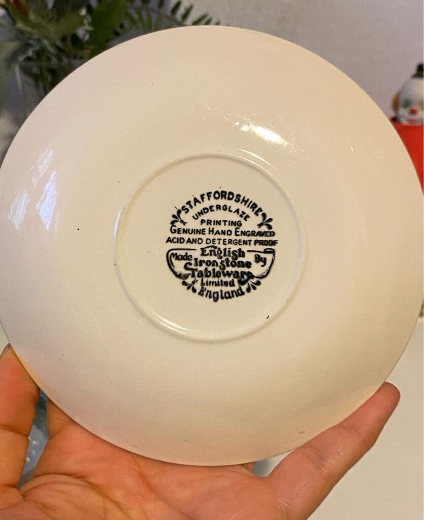 Antika İngiliz ADAMS & WEDGWOOD Çay Boy Fincan — görsel 6/19