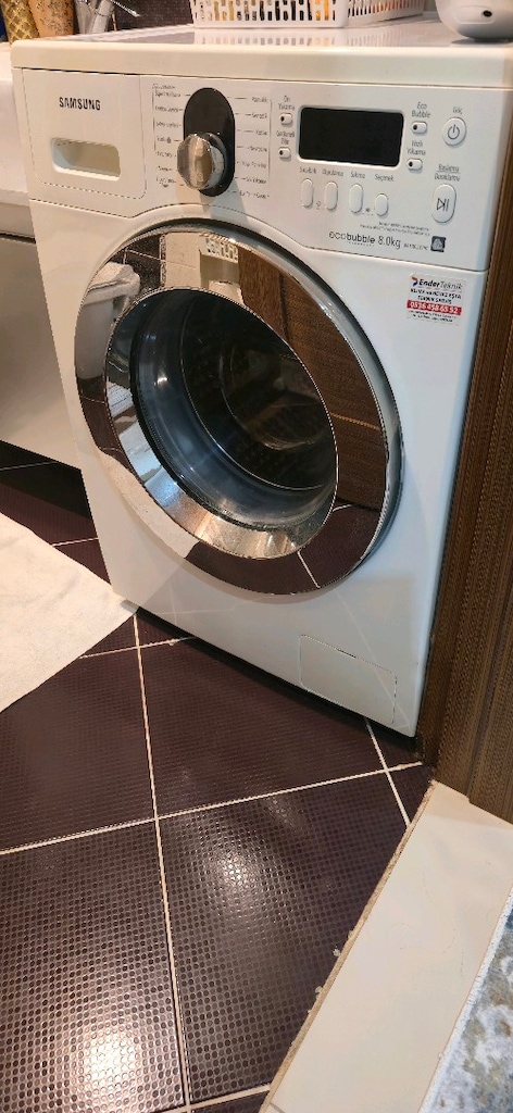 SAMSUNG ECOBUBBLE 8.0kg ÇAMAŞIR MAKİNESİ - 8