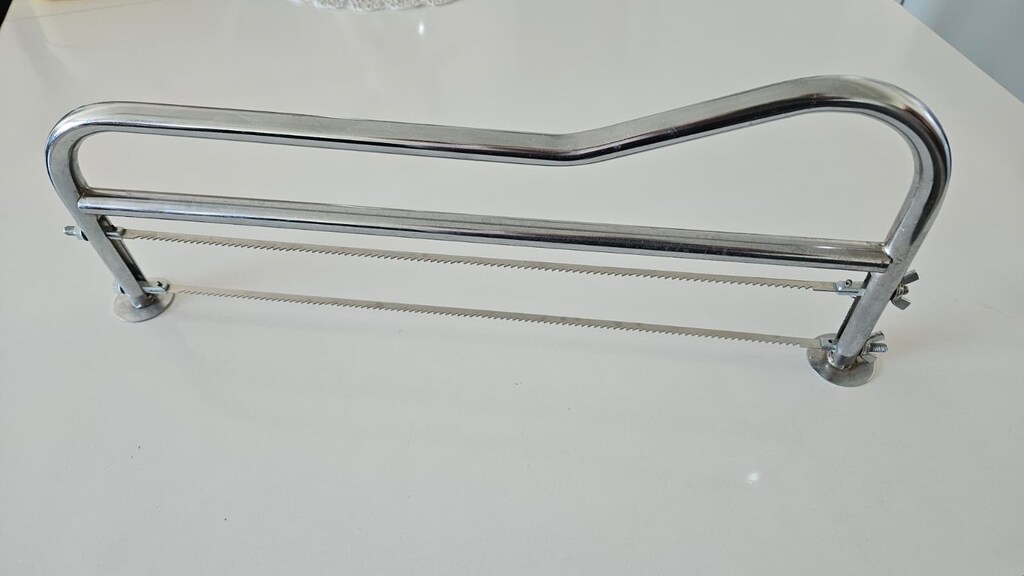 Pandispanya Pasta Kek kesme hızarı bıçağı - 43cm - 3