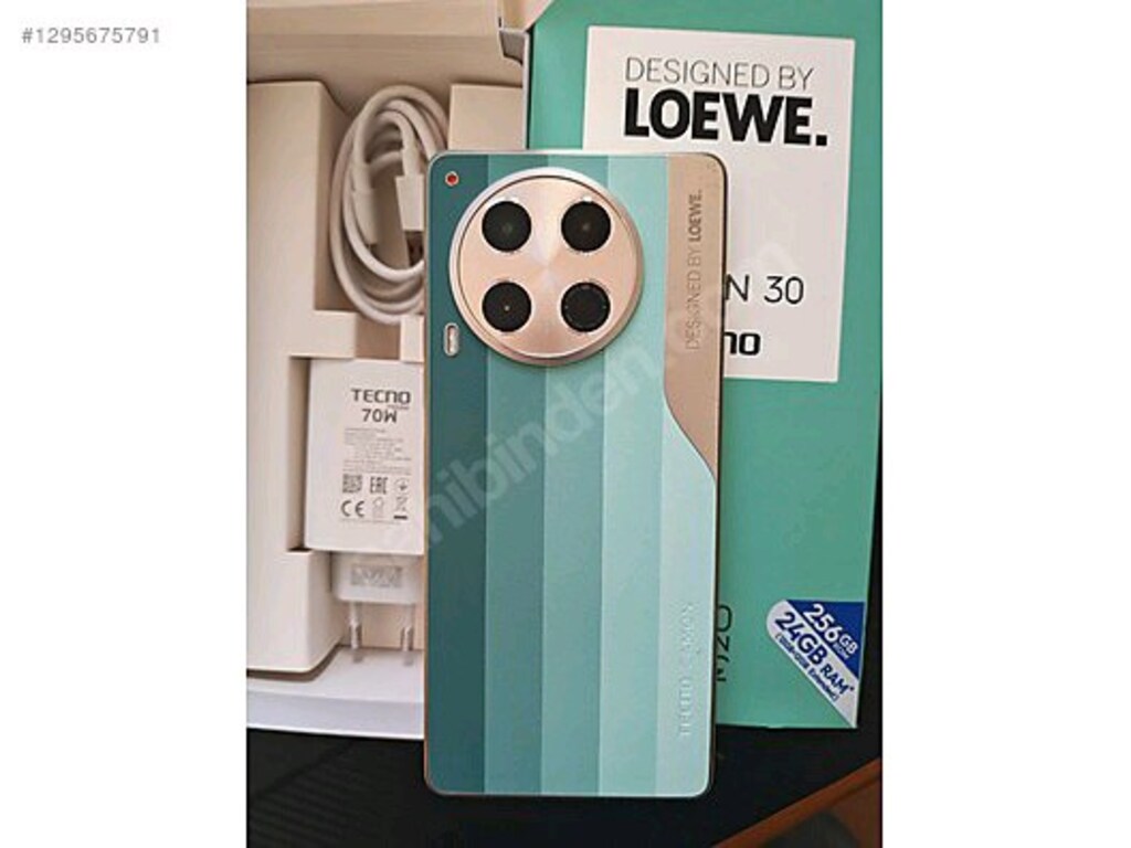 Tecno Camon 30 Loewe Edition●256 GB/ 12+12 GB RAM. ■ 3 Aylık Cihaz - 2