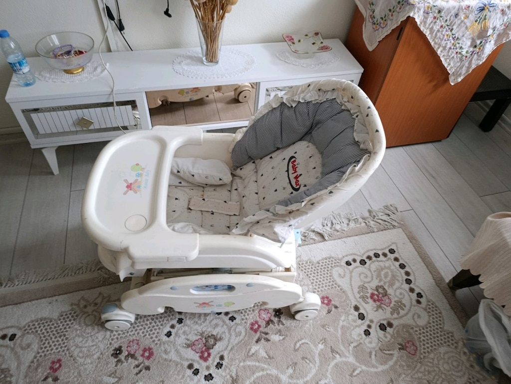 bebek elektrikli mama sandalyesi - 2