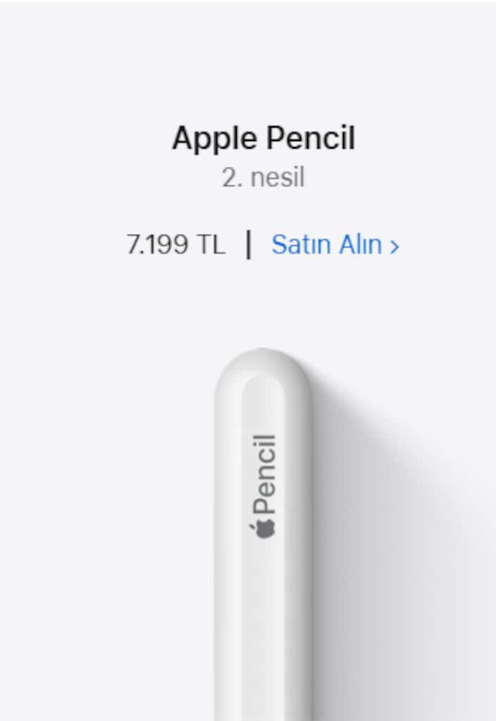 Sıfır ayarında Apple Pencil 2. Nesil Kutulu-Faturalı - 4
