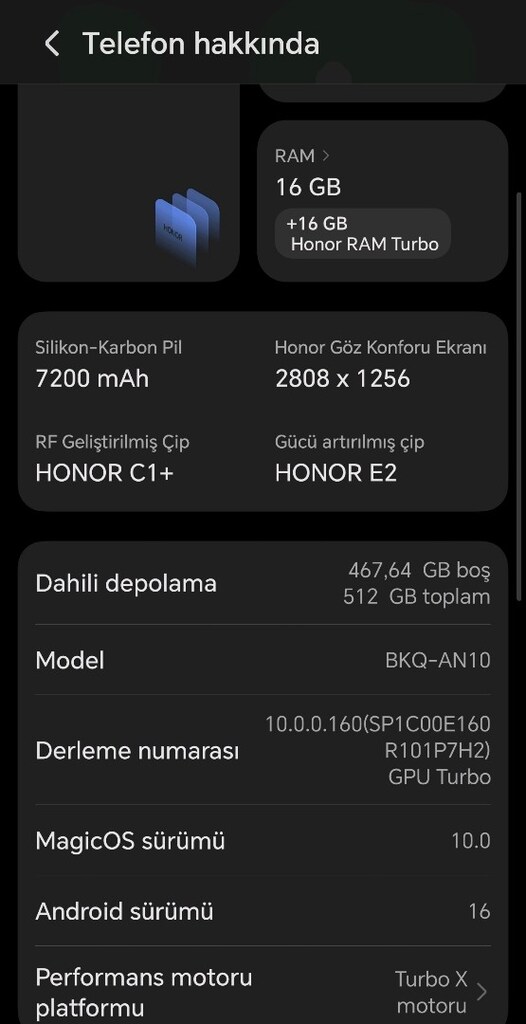 YD HONOR MAGİC 8 PRO - 4