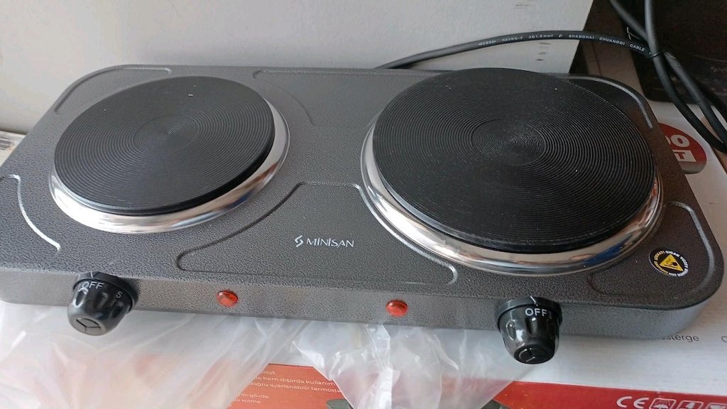 Minisan Çiftli Elektrikli Pleyt Ocak İkili - 2