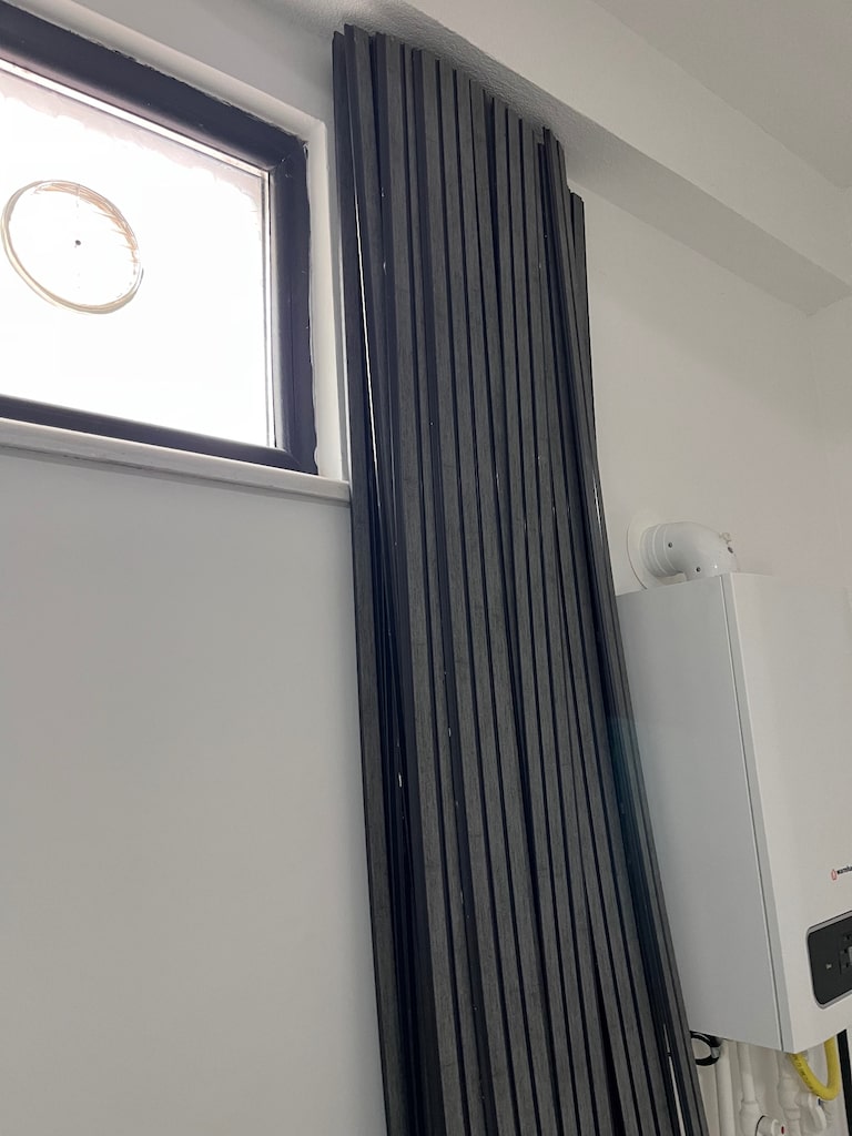 ACİL! Antrasit Dekoratif PVC Lambri 280x11 cm Faturalı Kusursuz - 3
