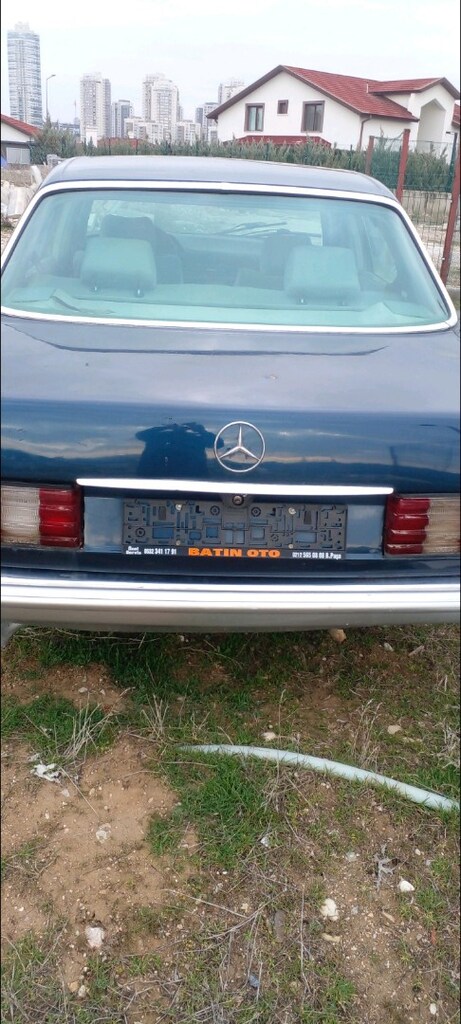 Otomobil mercedes benz 1984- araba- antika - 5