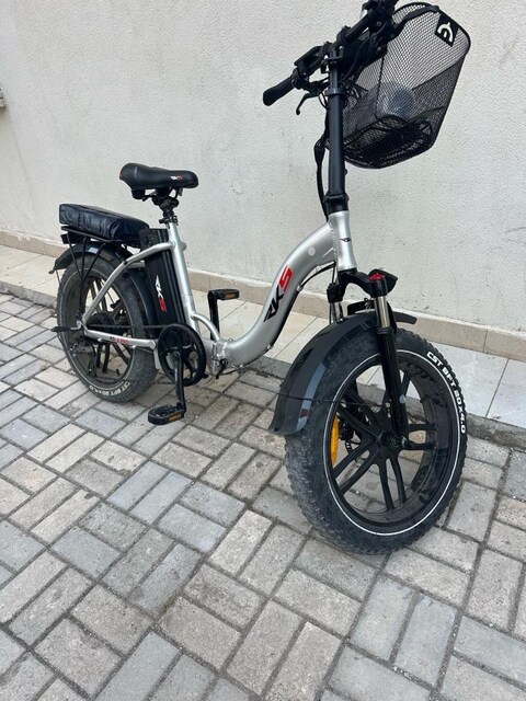 katlanabilir full donanımlı akülü bisiklet