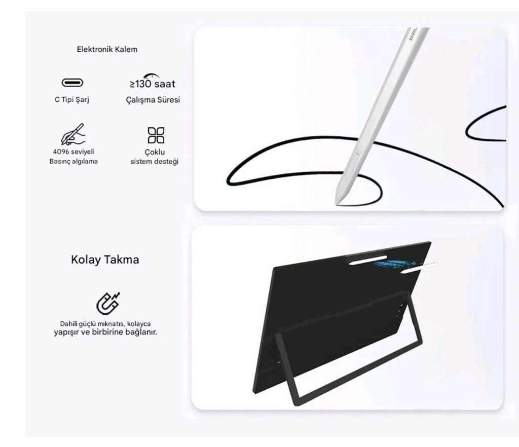 monitör taşımalı sıfır kapalı kutu 22.inc dokunmatik.Monitör - 8