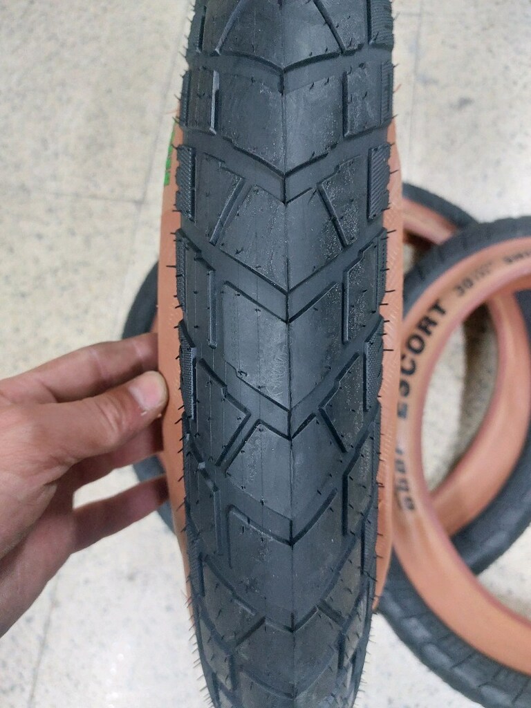 20x4.00 Green Shield 3 mm Zırhlı Fat bike E-Bike Dış Lastik Kahverengi - 2