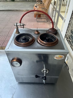 SERVE İÇİ BAKIR İKİLİ ÇAY KAZANI TAM OTOMATİK ELEKTRİKLİ - 4