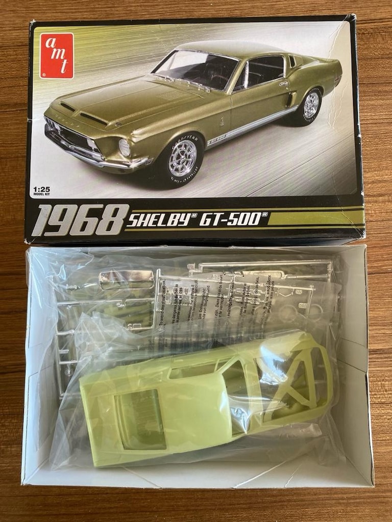 AMT 1968 Shelby GT-500 Plastik Maket Kiti - 2