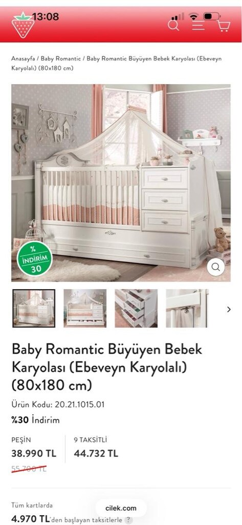 çocuk , bebek yatak odası . Tek mobilya fiyatına takım. - 6