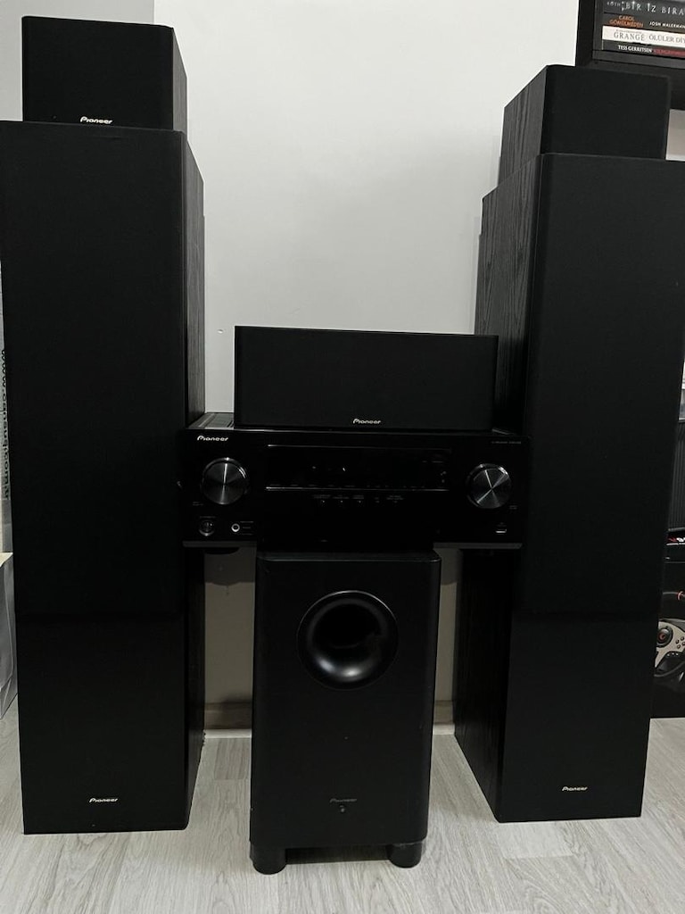 Pioneer Siyah Ev Sineması Seti - 8
