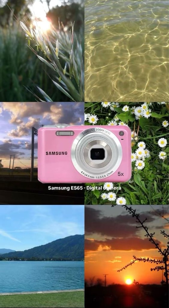Samsung Pembe Dijital Fotoğraf Makinesi - 5