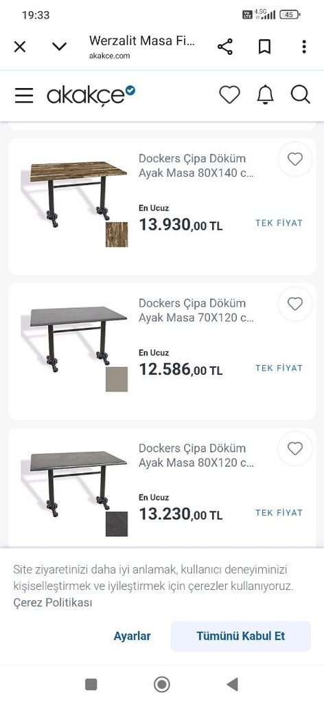werzalit masa takımı - 5